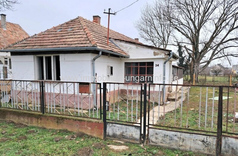 Zala Vármegye: Einfamilienhaus in der Nähe der slowenischen, kroatischen und österreichischen Grenze 